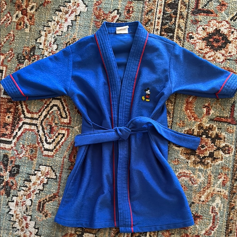 Vintage 1980s Mickey Mouse Robe